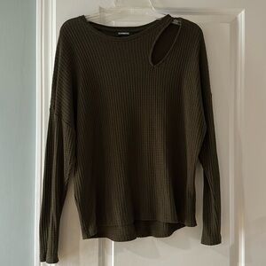 Express Cut-Out Sexy Sweater